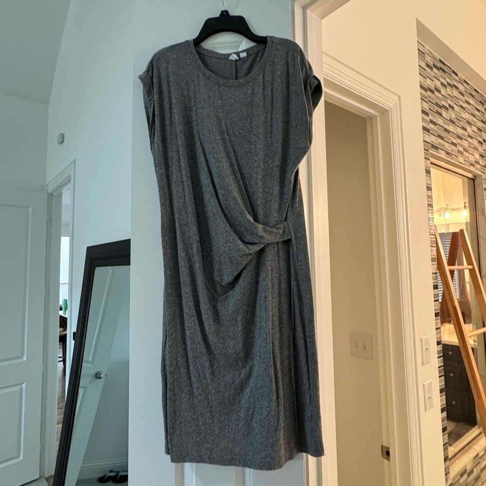Grey tshirt dress